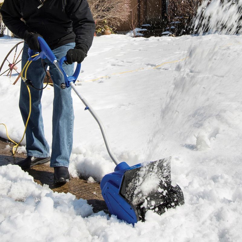 16" 40 Volts, 144 Watts Cordless Lithium Snow Super Shovel - Gray - Earthwise