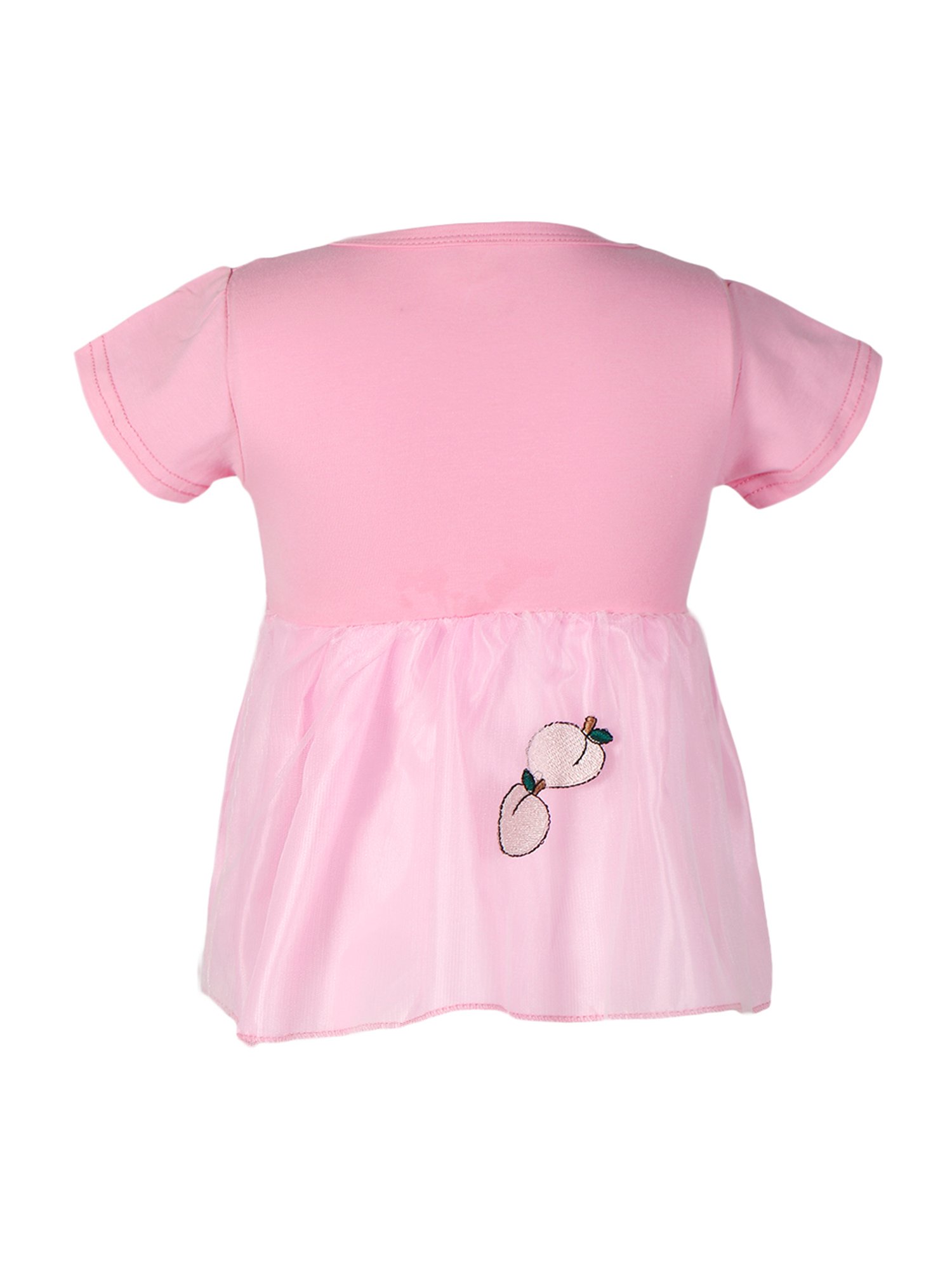 Passion Petals Kids Pink Printed Dress