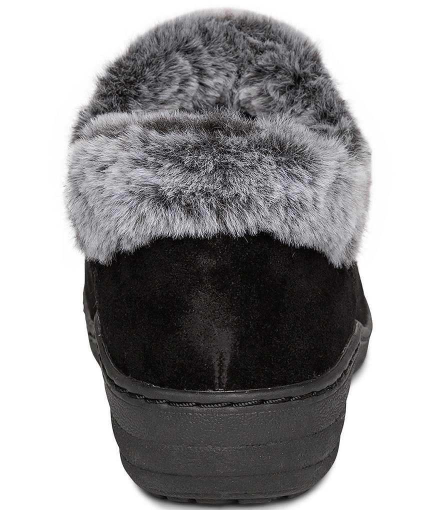 Aetrex Chrissy Waterproof Suede Faux Fur Lined Ankle Booties