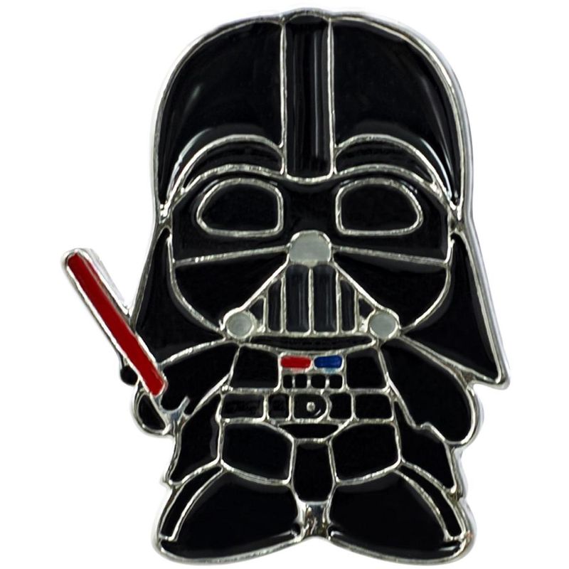 Seven20 Star Wars Darth Vader Stylized 7 Inch Plush With Enamel Pin