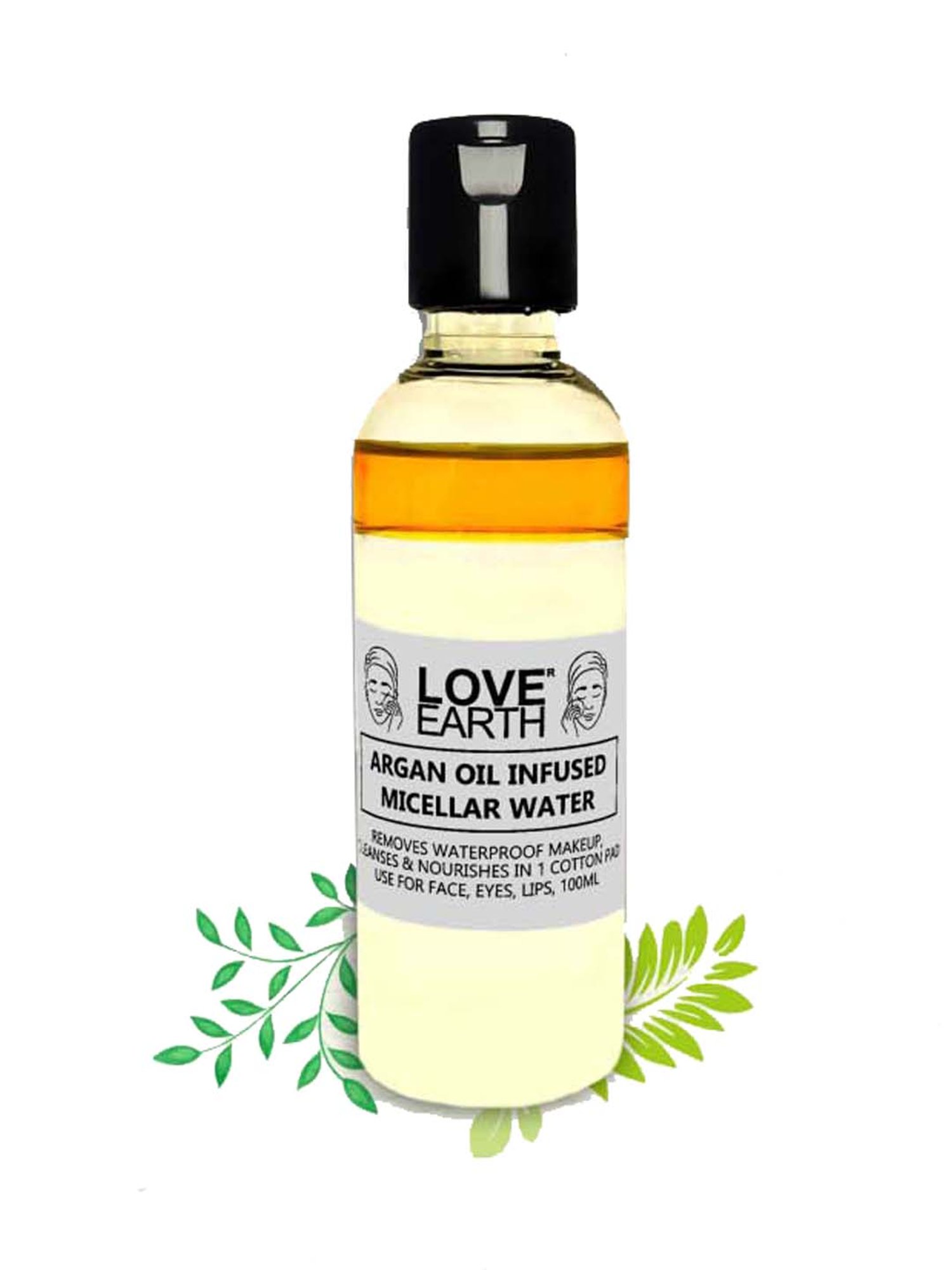 Love Earth Argan Oil-Infused Micellar Water - 100 ml