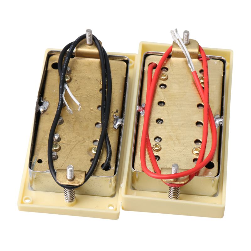 BQLZR Double Coil Humbucker Neck & Bridge Guitar Pickups For Guitar