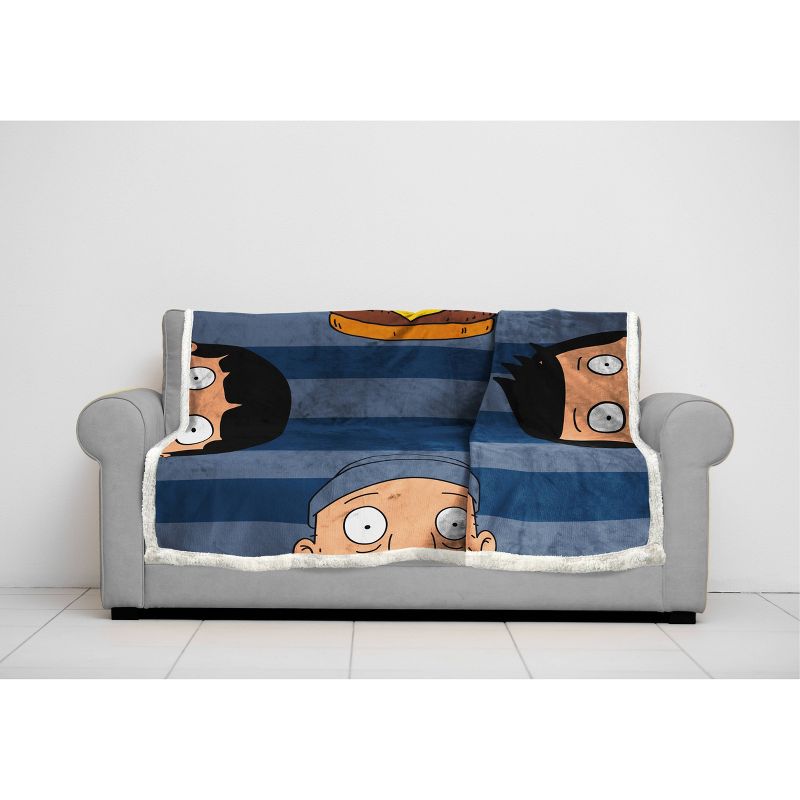 60"x90" Bob's Burgers Sherpa Blanket