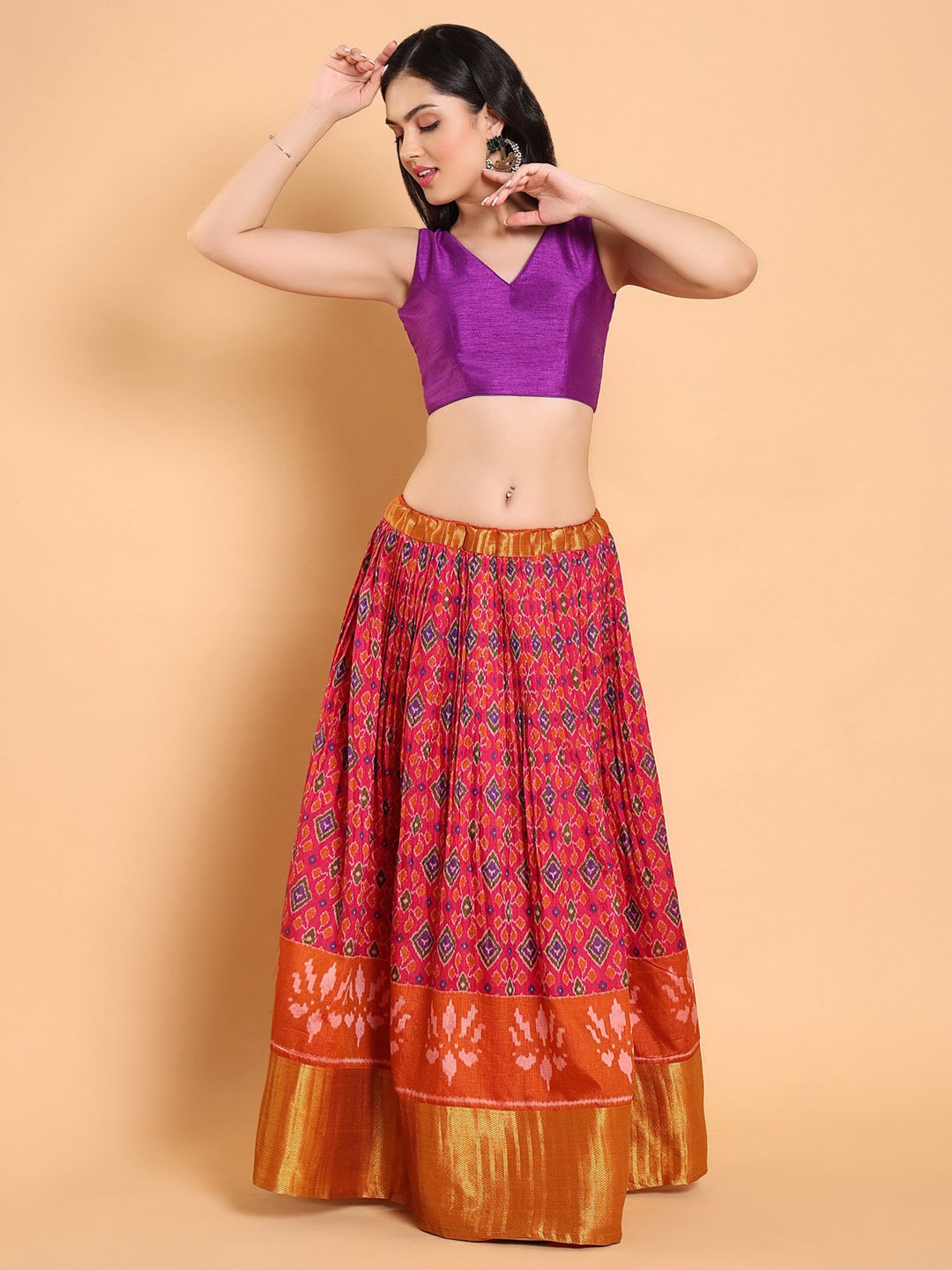 Salwar Studio Purple Blouse