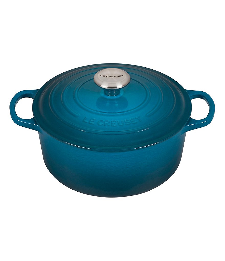 Le Creuset Signature 5.5-qt. Round Enameled Cast Iron Dutch Oven with Stainless Steel Knob