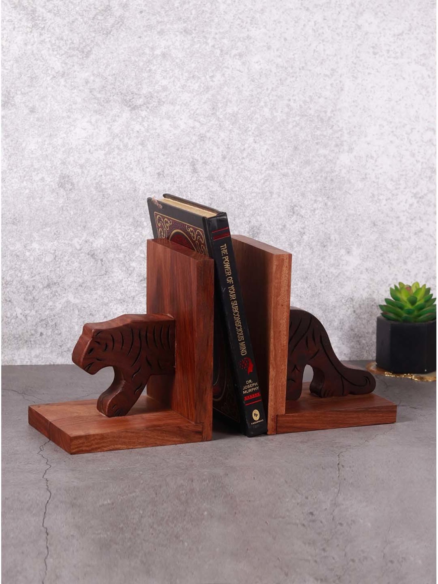 eCraftIndia Golden Handcrafted Engraved Palm Buddha Decorative Showpiece