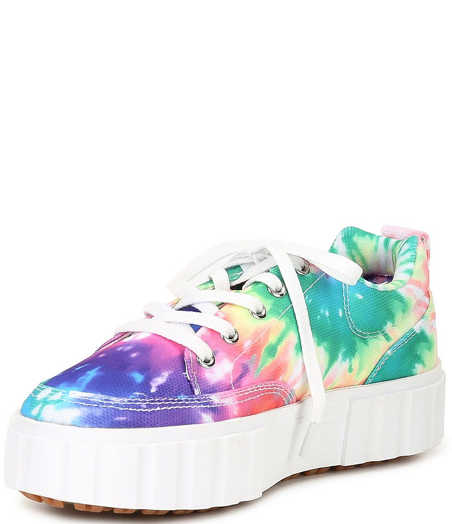 FILA Women's Sandblast Low Tie-Dye Lifestyle Sneakers