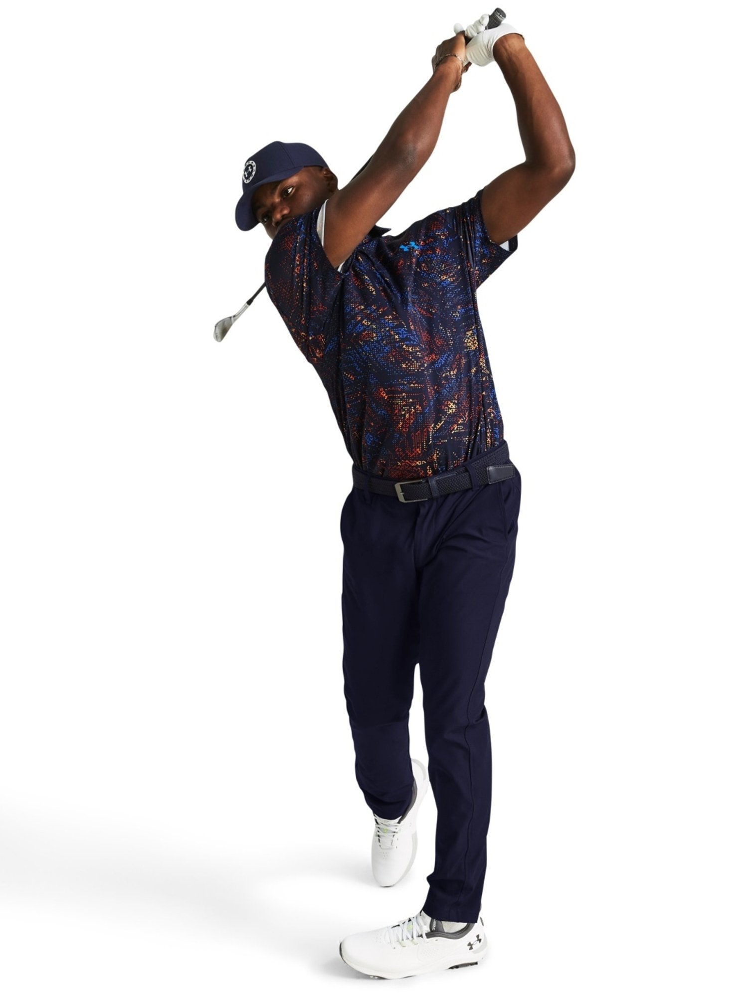 Under Armour Blue Slim Fit Polo T-Shirt