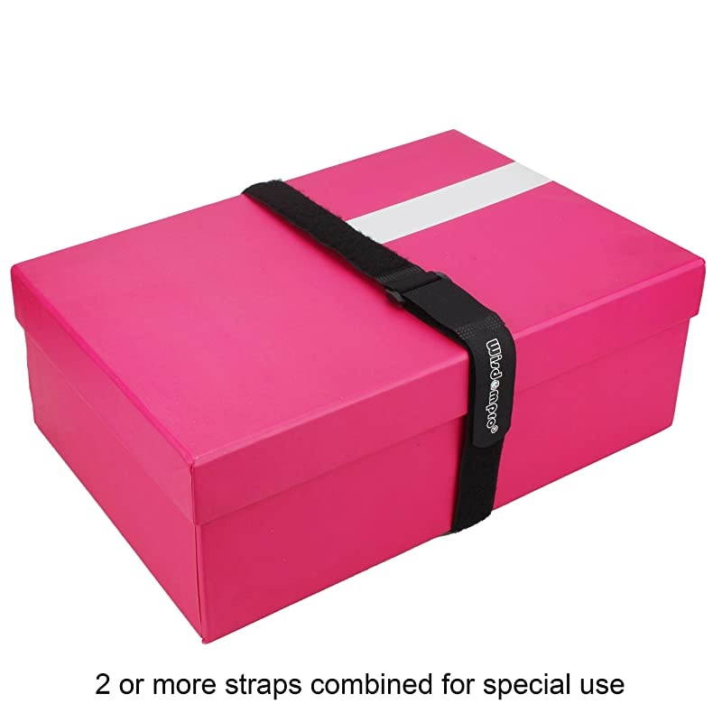 16 Pack Mixed Size Hook and Loop Reusable Fastening Cable Straps Tie Reusable Durable Functional Ties to Keep Your Home Office Workspace from Tangled Messes of Cords