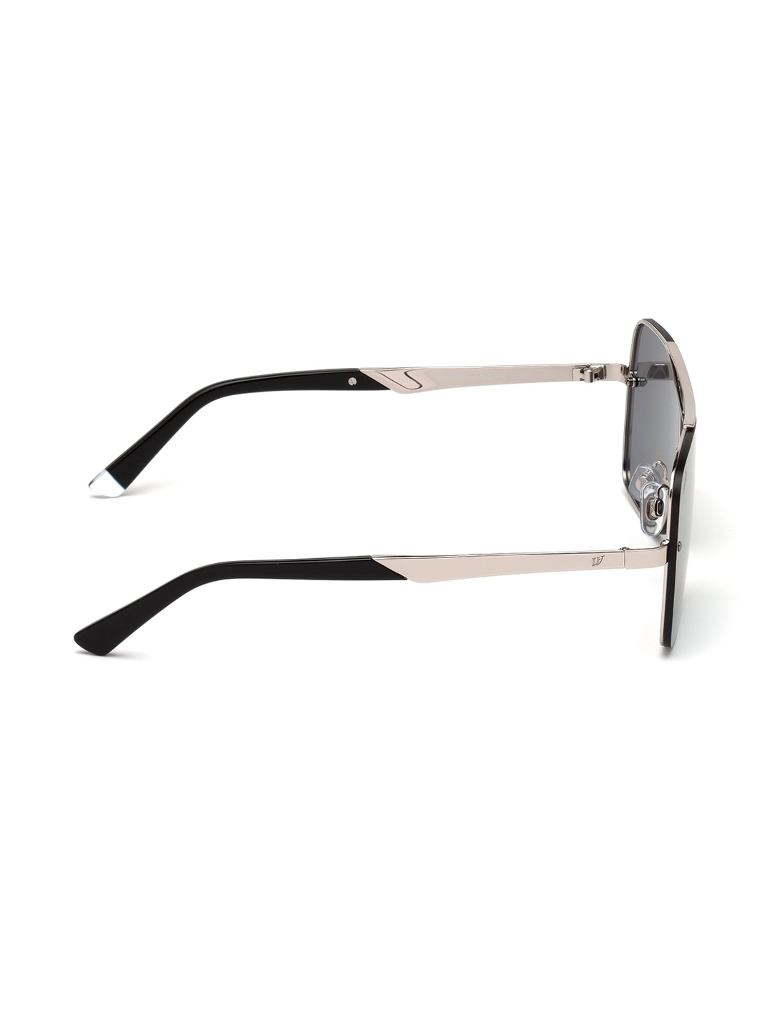 WEB EYEWEAR Grey Square Sunglasses Designed in Italy