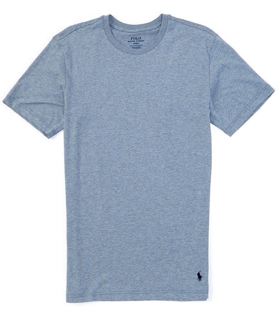 Polo Ralph Lauren Solid Enzyme Washed Crew Neck T-Shirt