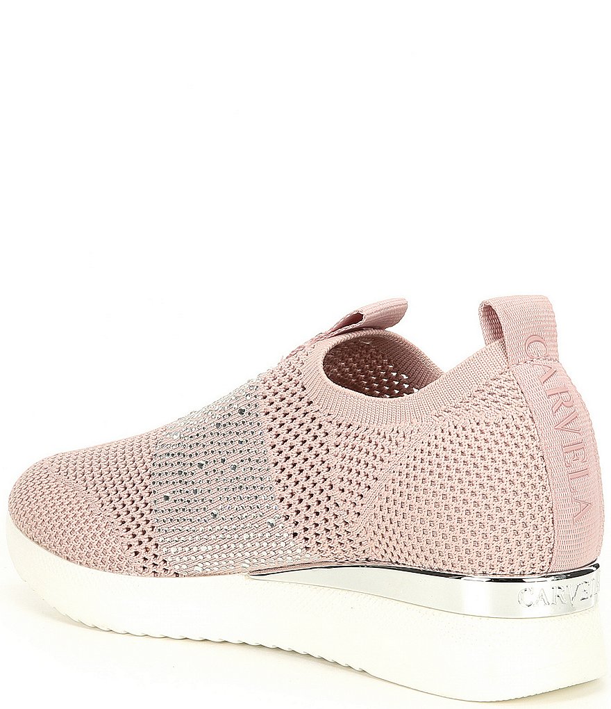 Carvela Janiero Stretch Fabric Slip-On Sneakers