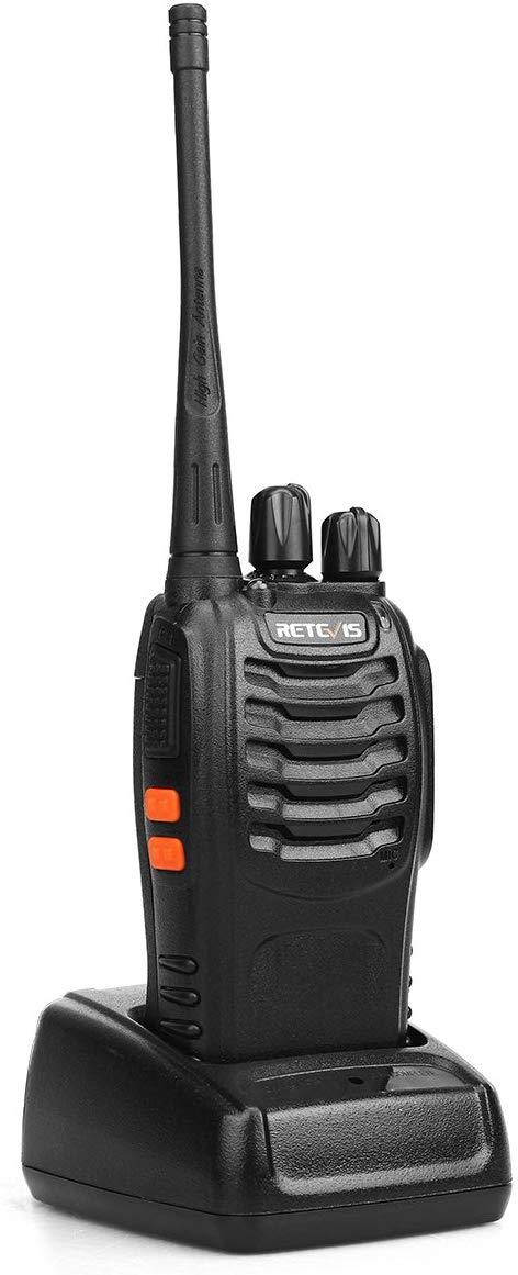 Retevis H-777 Walkie Talkie UHF 16CH CTCSS/DCS Flashlight Scan 2 Way Radio(1 Pack)