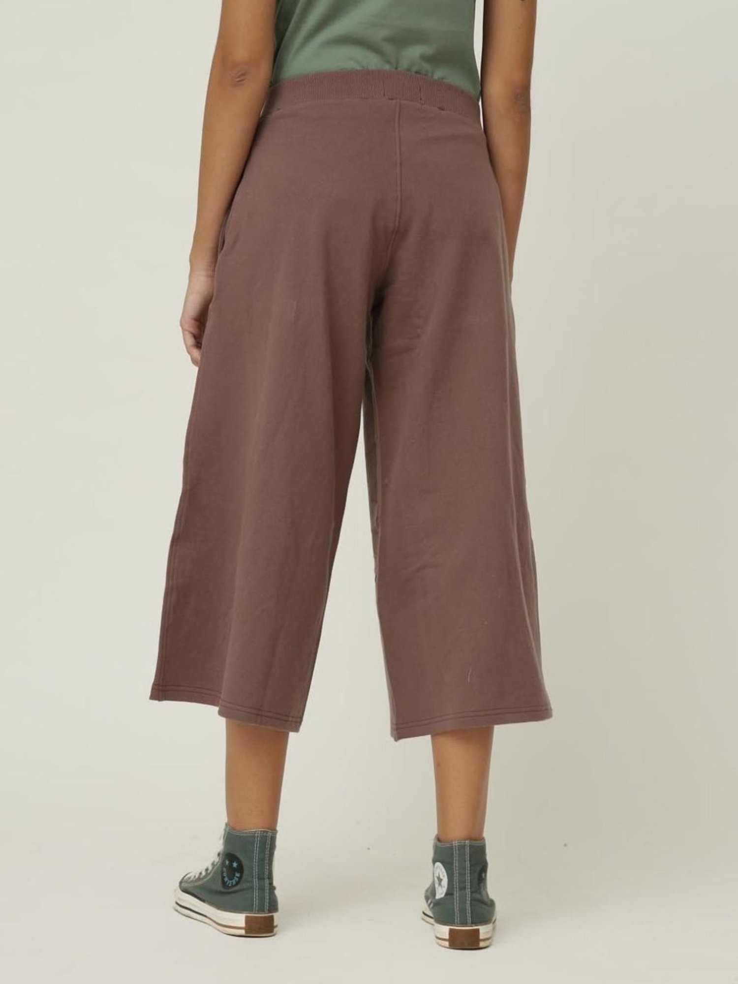 Saltpetre Classic Organic Cotton Coffee Brown Culottes