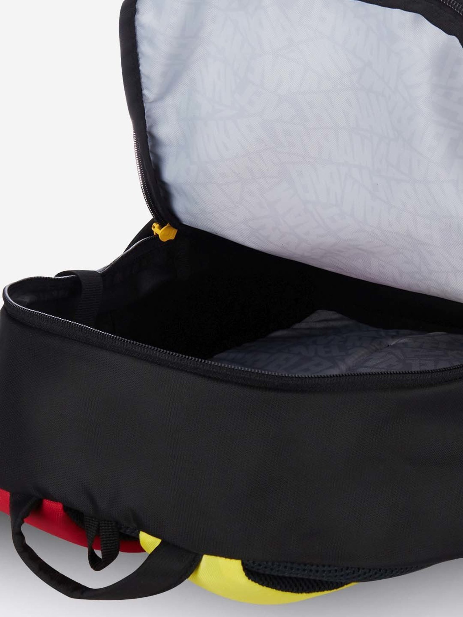 Wiki 24 Ltrs Black Medium Backpack