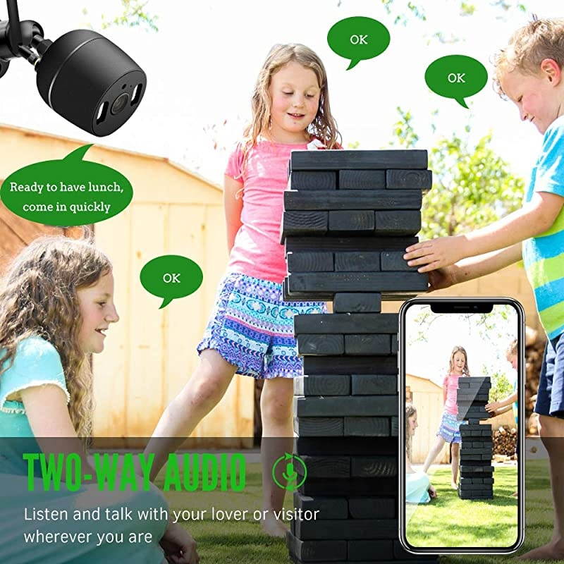 Mini Hidden Camera, 1080P Home Security Nanny Cam Portable Surveillance Camera for Indoor Outdoor, 32GB Memory Card Included