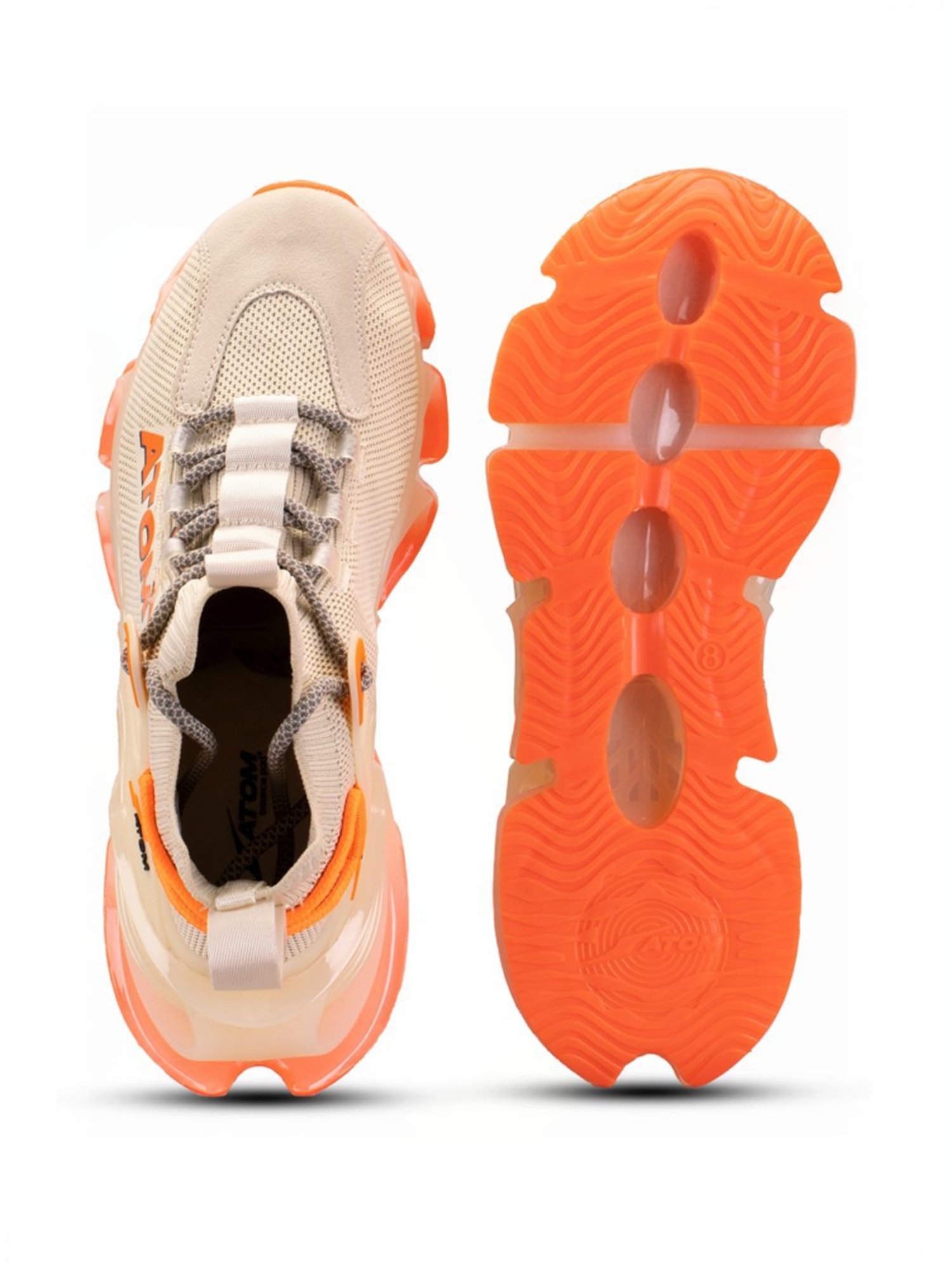 Atom Men's Spring Edge Alpha 1 Beige Running Shoes