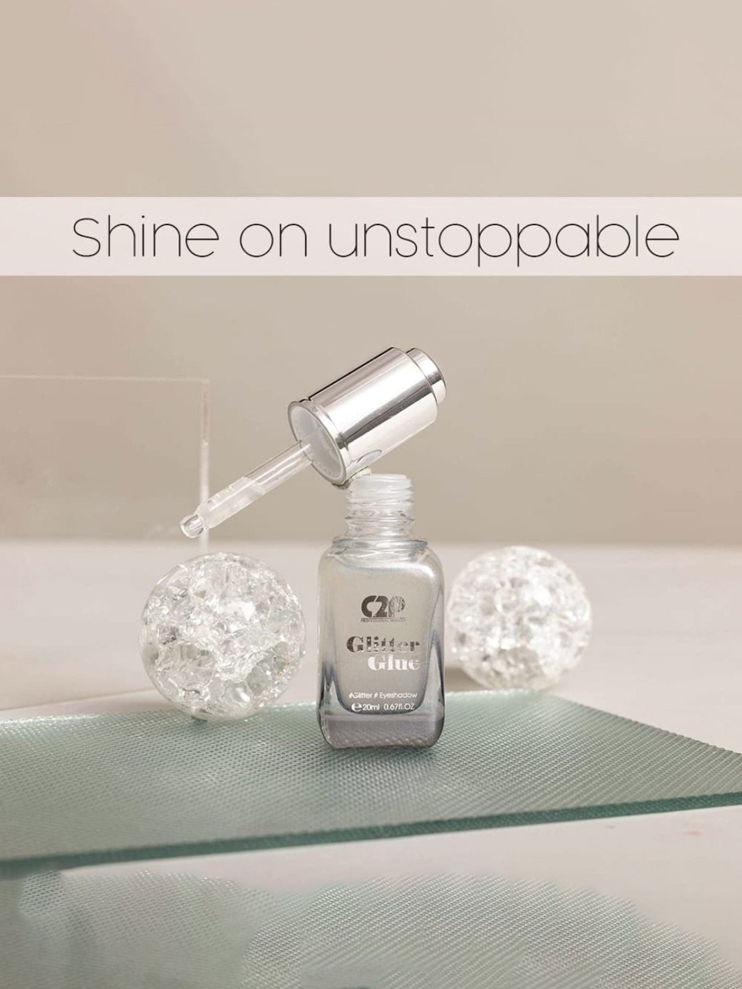 C2P PROFESSIONAL MAKEUP Glitter Glue - 20 ml