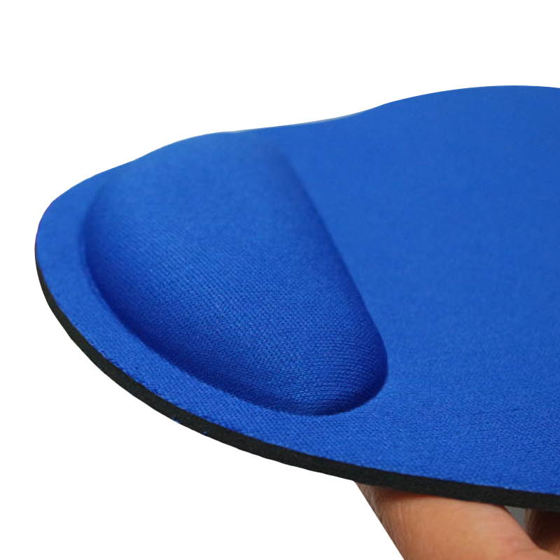 Mouse Mat Pad with Wrist Rest Support Cushion ,Gaming Mouse Mat Mousemat Mousepad Anti-Slip Comfort Pad for PC Computer Laptop Office Black Color