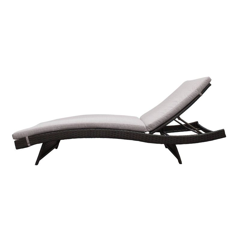 Bali 2pk Chaise Lounges with Cushions - Ash - TK Classics
