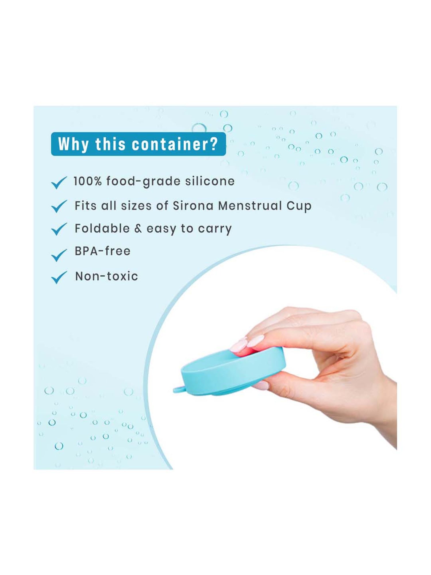 Namyaa Ultra Soft Medium Reusable Menstrual Cup - 50 gm