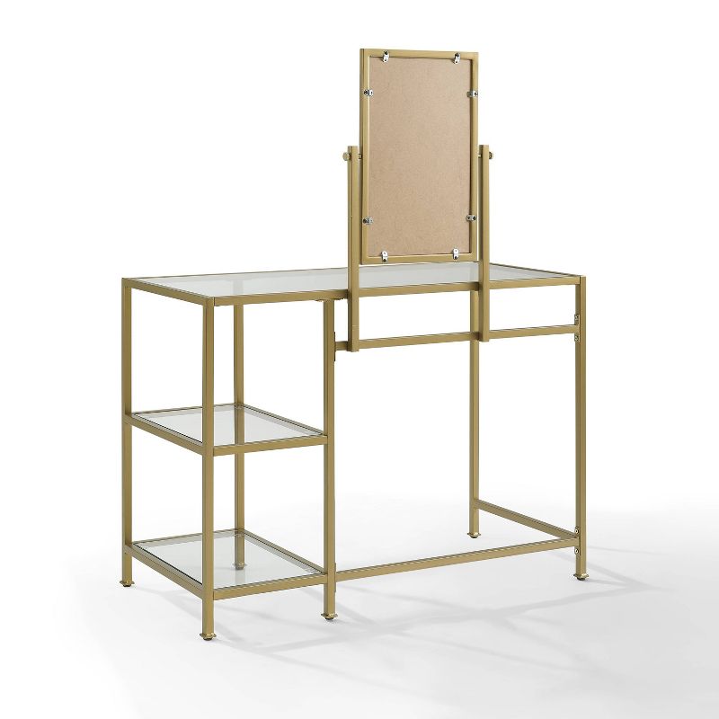 Canton Vanity Set Brown/Red - HOMES: Inside + Out