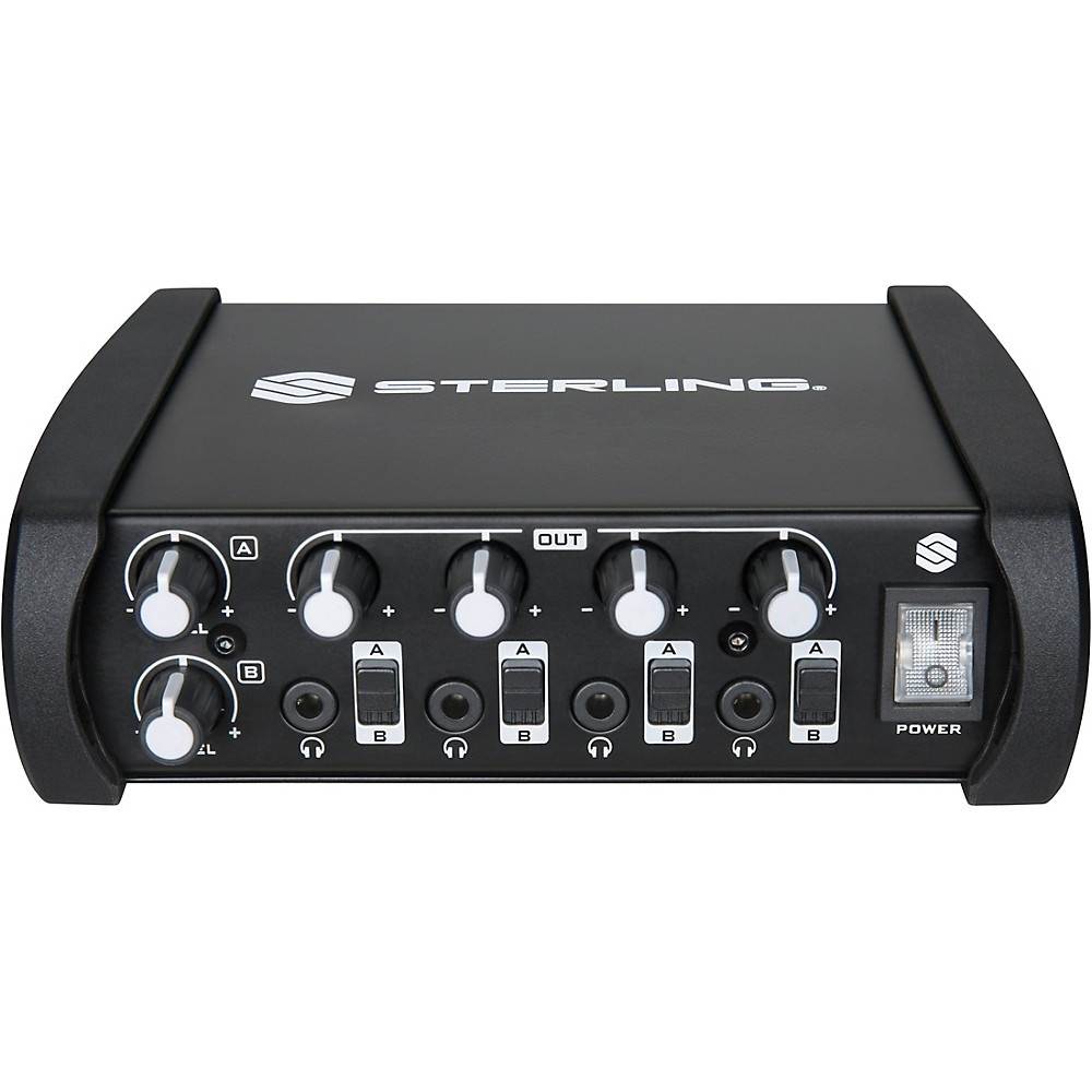 Sterling Audio 4 Channel Professional Headphone Amplifier