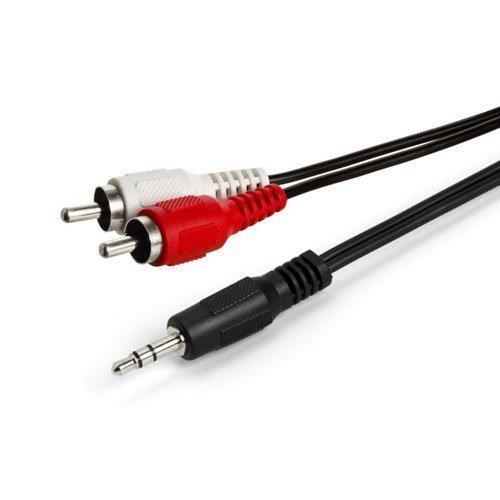 RiteAV 50 Feet 3.5mm Male to Stereo RCA Male Cable