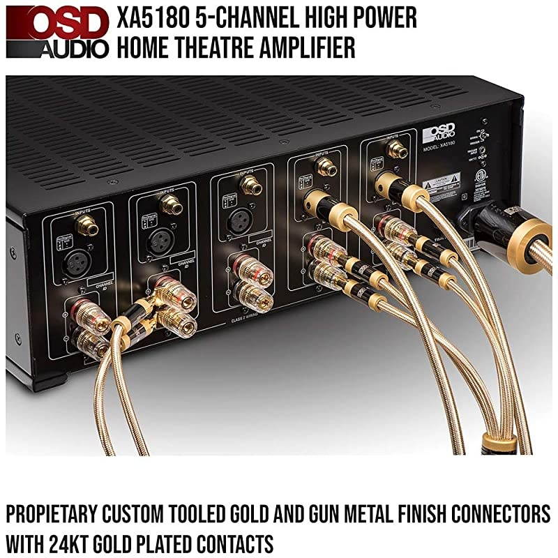 240W 5Channel Home Theater Amplifier Digital Class H System XA5180