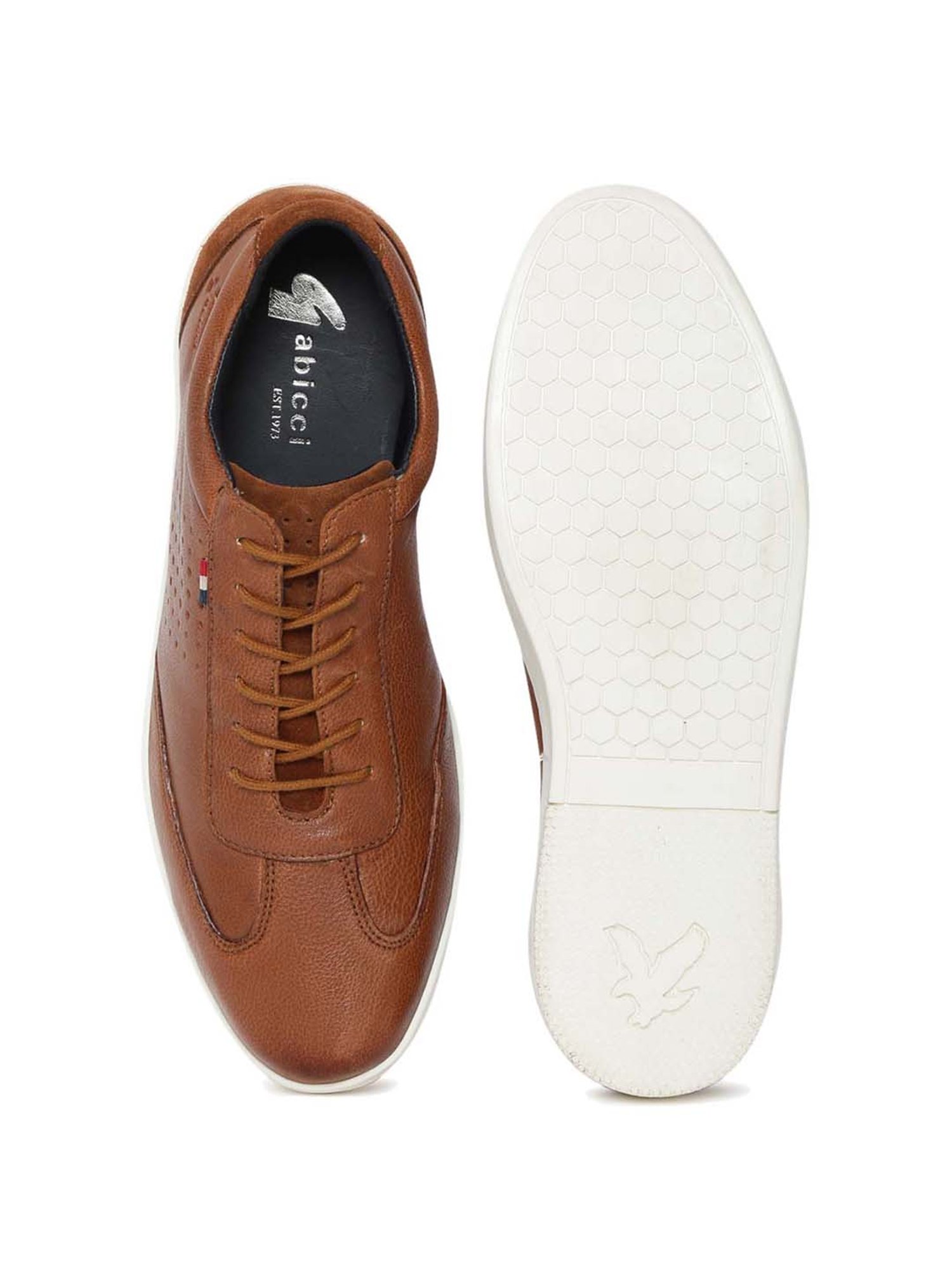 Gabicci Men's Rich Tan Casual Sneakers