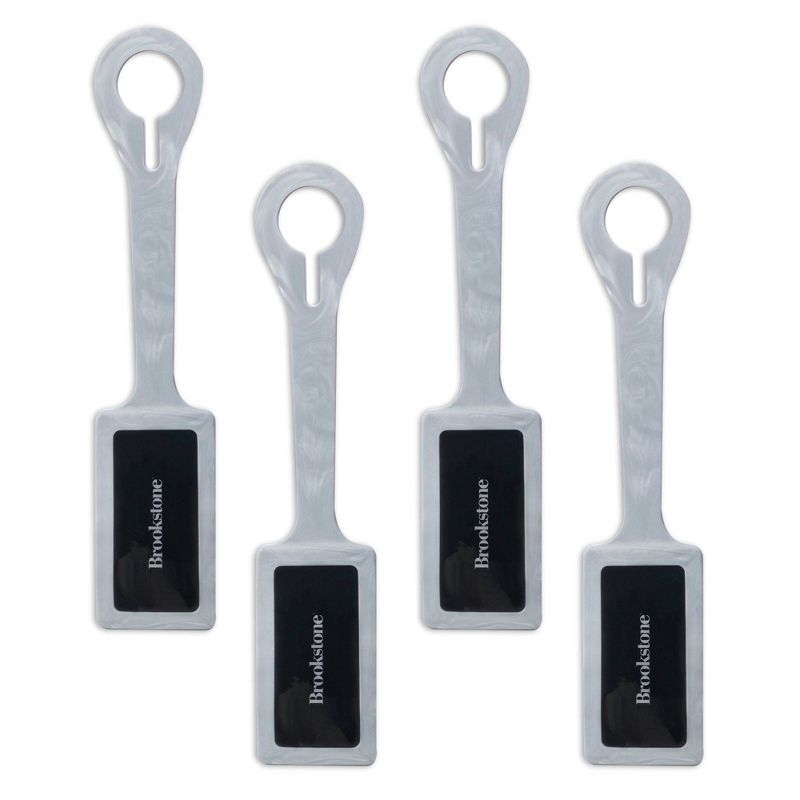 Brookstone Unique Loop Luggage Tag Set - 2pk