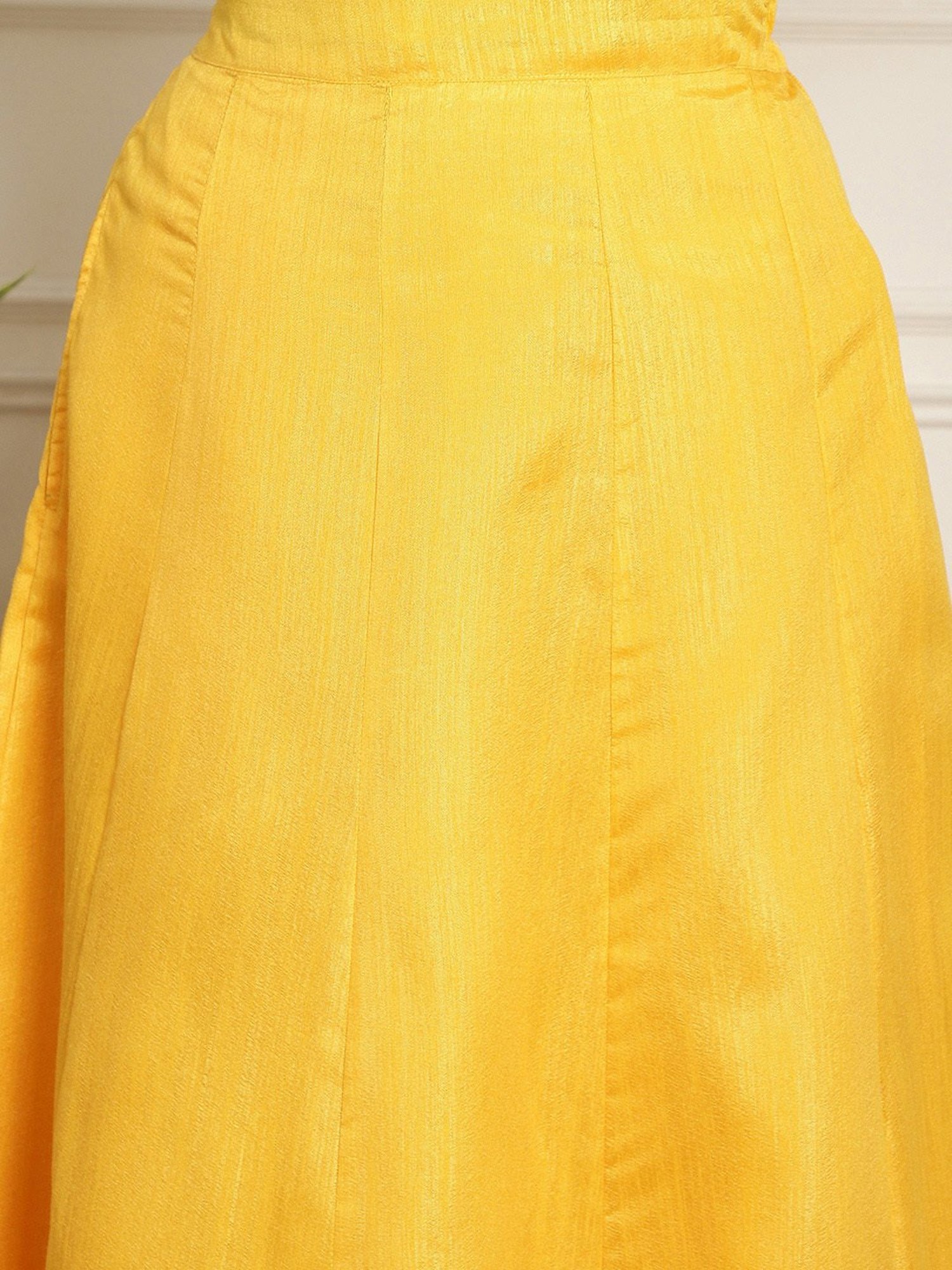 NEUDIS Yellow Maxi Skirt