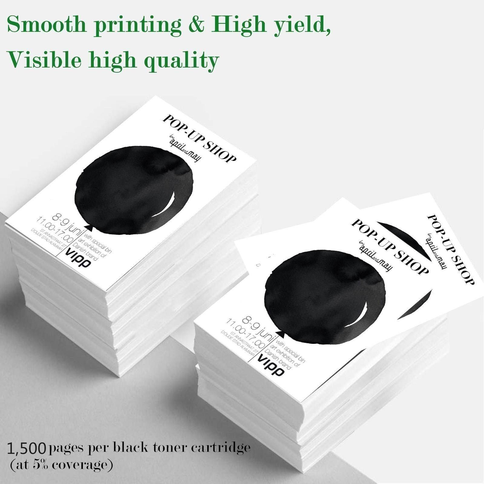 GREENCYCLE 3 Pack Replacement CF283A 83A Toner Cartridge Compatible For HP LaserJet Pro MFP M127fn M127fw M125nw M125rnw