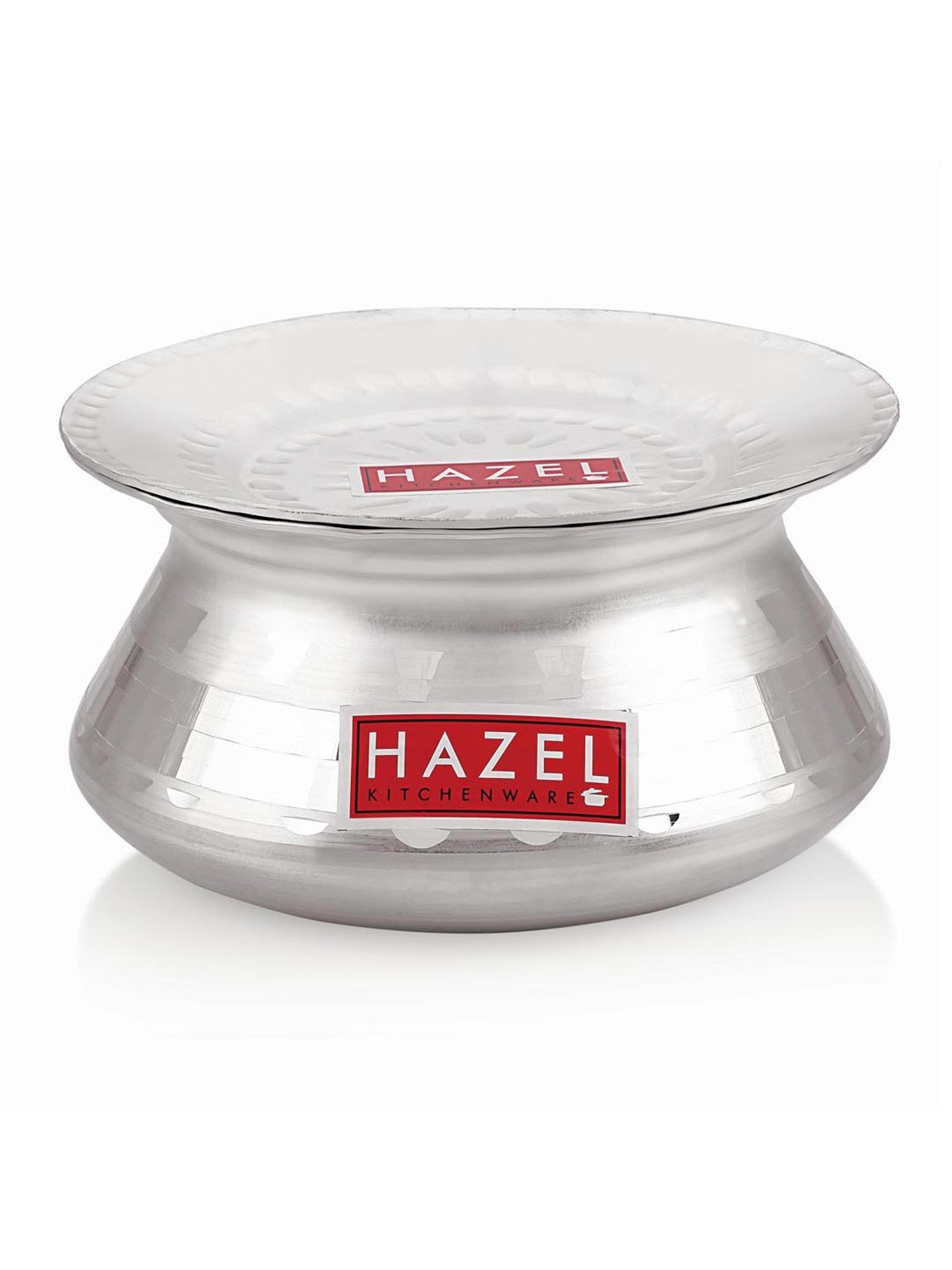 Hawkins Silver & Transparent Stainless Steel 19 cm Gas Compatible Handi With Lid (2 L) - Set of 1