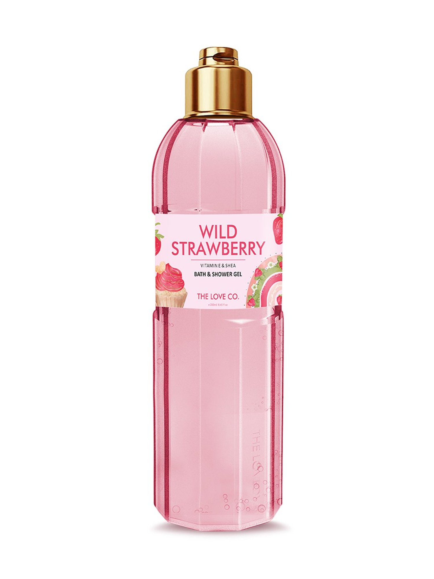 The Love Co. Strawberry Bath & Shower Gel - 250 ml