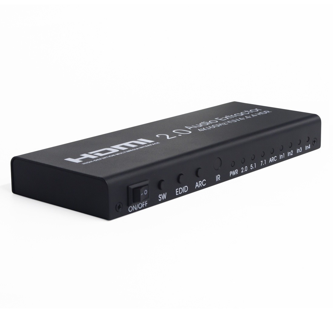 AYS-41V20 High Identification HDMI 2.0 4x1 4K Audio Extractor