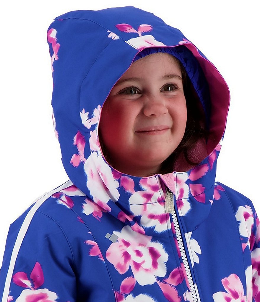 Obermeyer Little/Big Girls 1-8 Iris Bluebird Day Print Ski Jacket