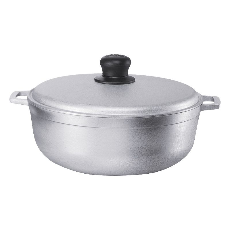 IMUSA 4.8Qt Cast Aluminum Caldero (Dutch Oven) with Lid