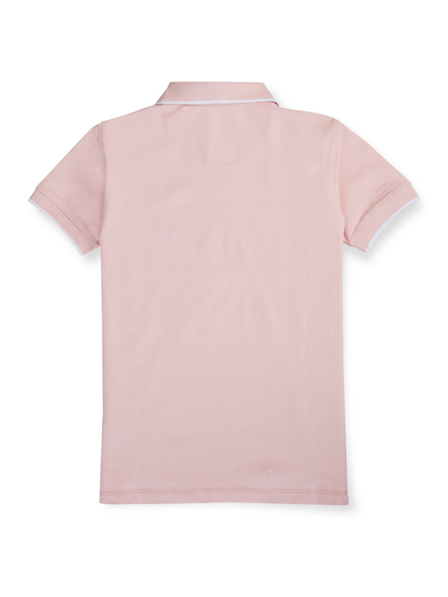 Pantaloons Junior Multicolor Cotton Striped Polo T-Shirt