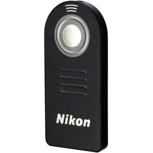 Nikon ML-L3 Wireless Remote Control Bundle with 3 X Spare Battery + 2-in 1 Lens Cleaning Pen + Fibertique Cloth