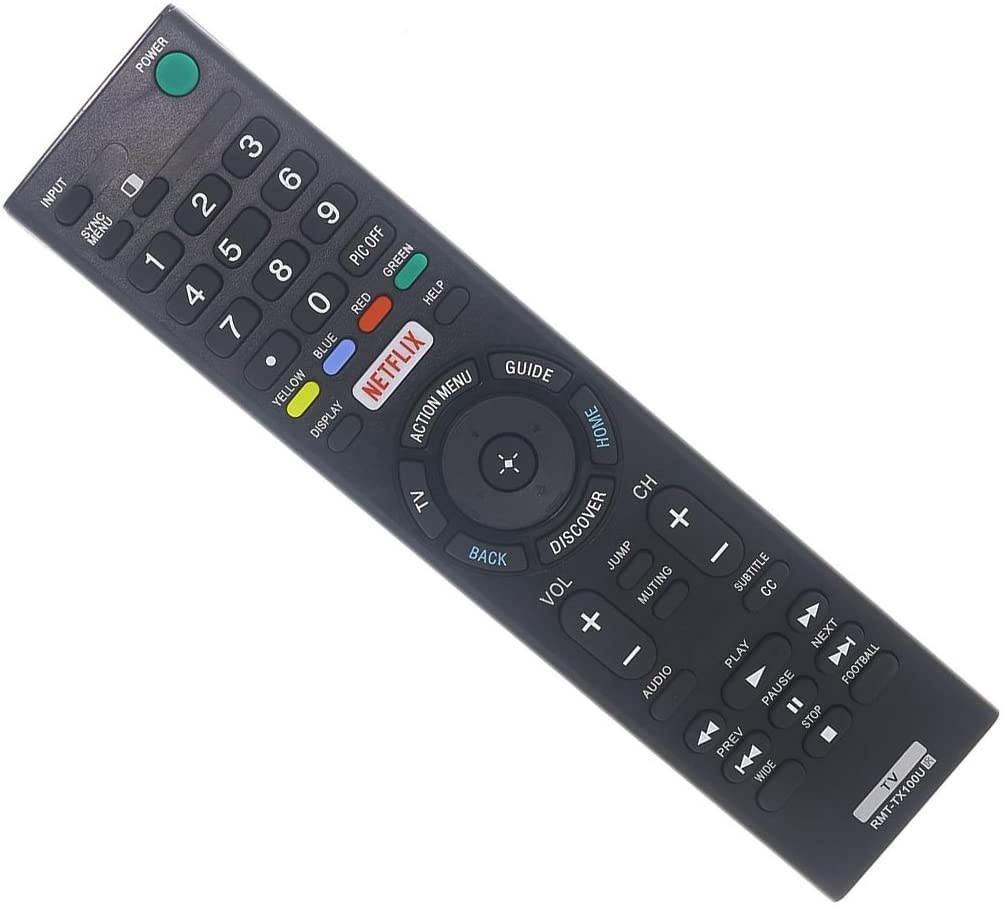 Aurabeam RMT-TX100U TV Remote Control for LED Smart Sony Televisions RMTTX100U