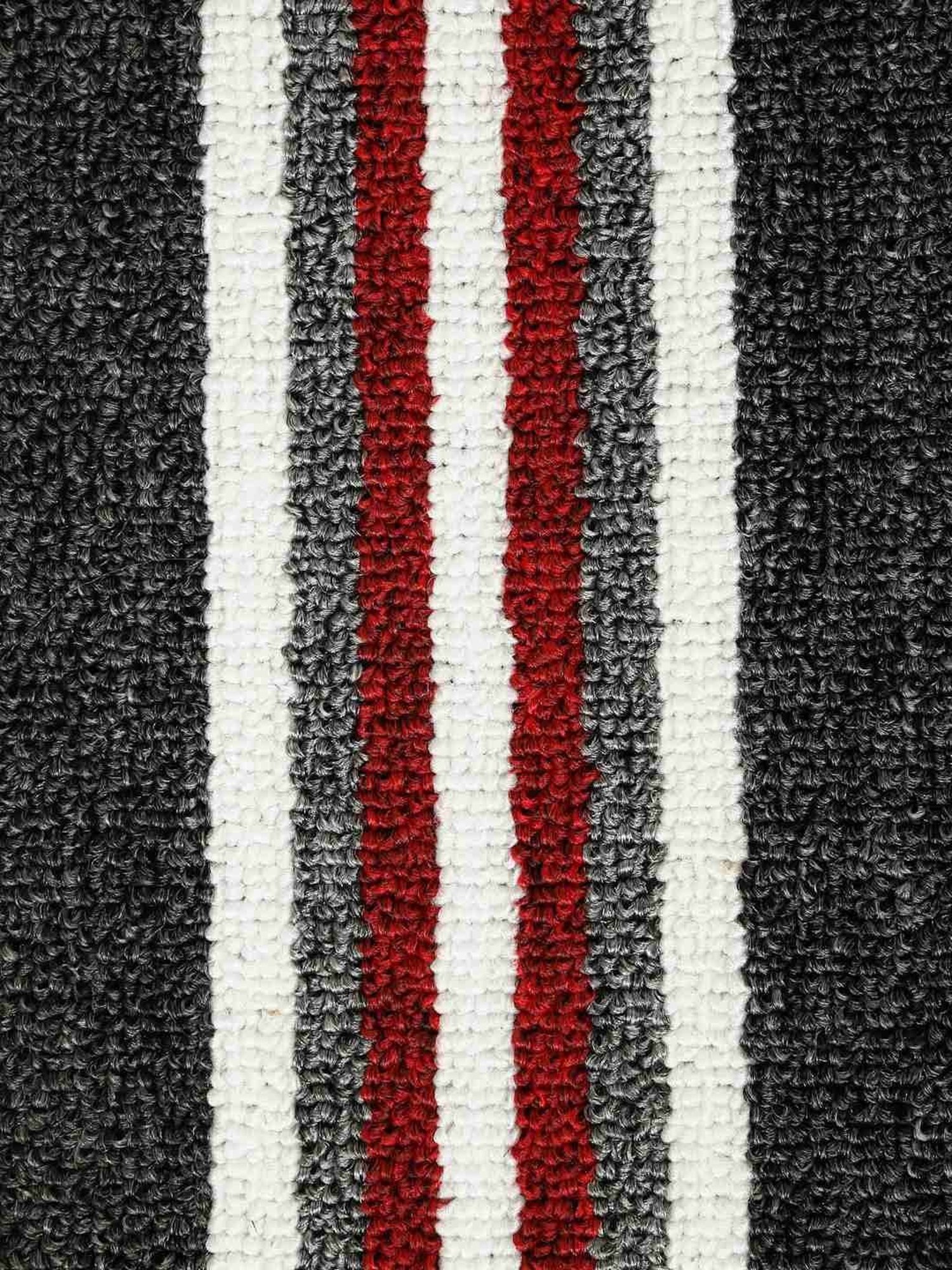 Saral Home Black Jute 1791 GSM Door Mat - Set of 1