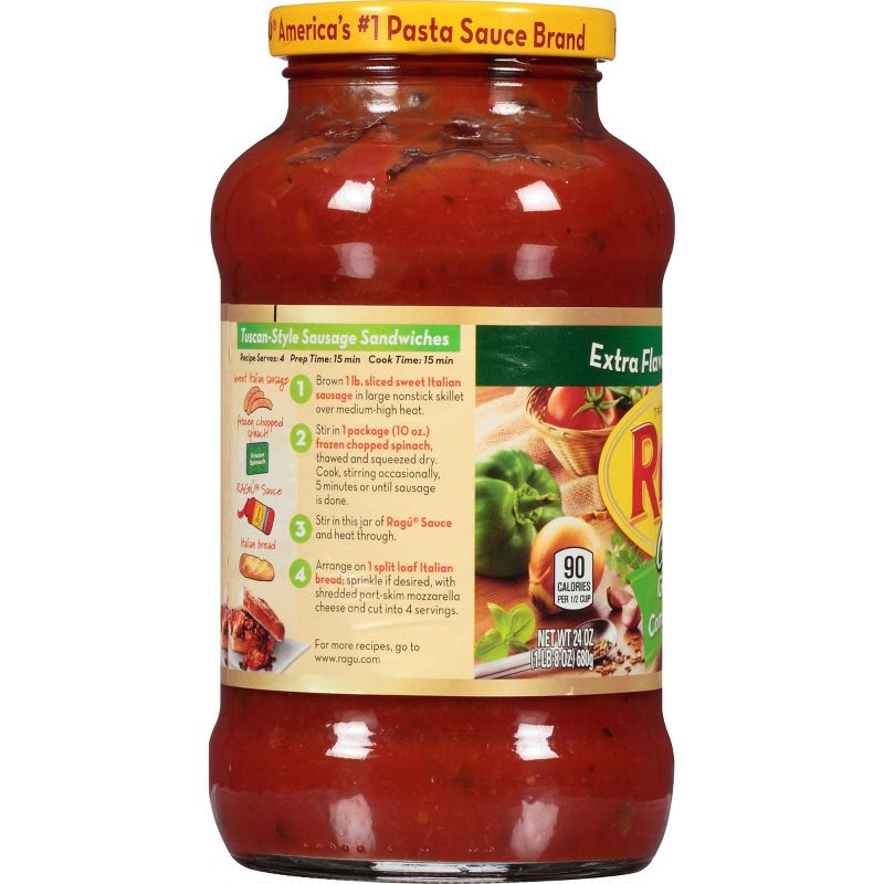 Ragu Chunky Garden Combination Pasta Sauce - 24oz