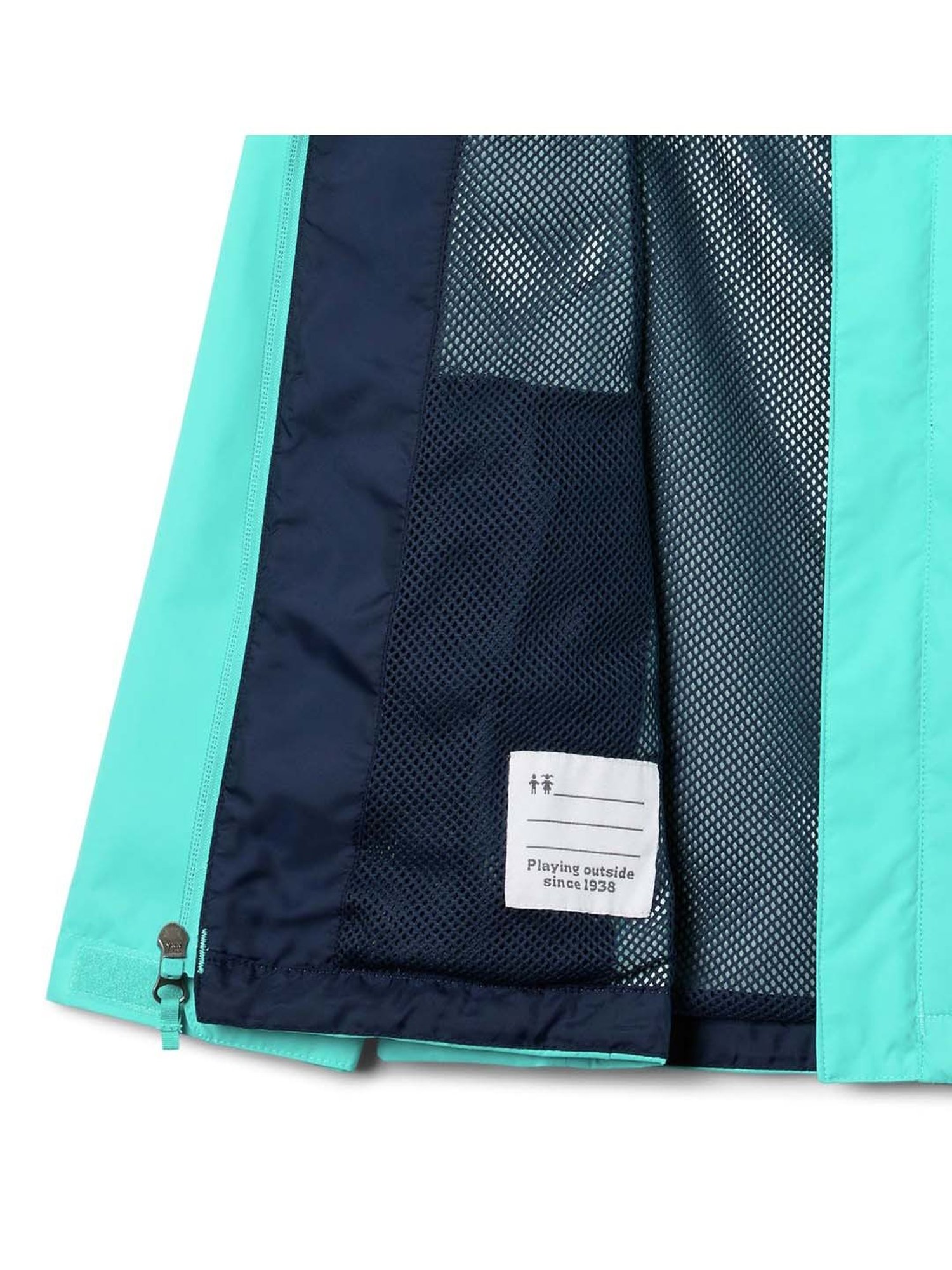 Little Surprise Box Kids Pink Printed Full Sleeves Raincoat