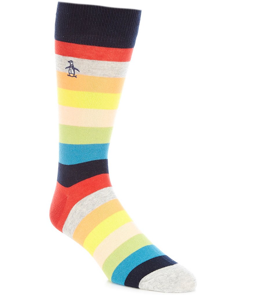Original Penguin Ace Stripe Crew Socks