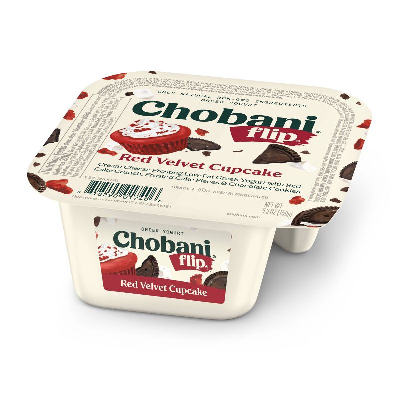 Chobani Flip Red Velvet Greek Yogurt - 5.3oz