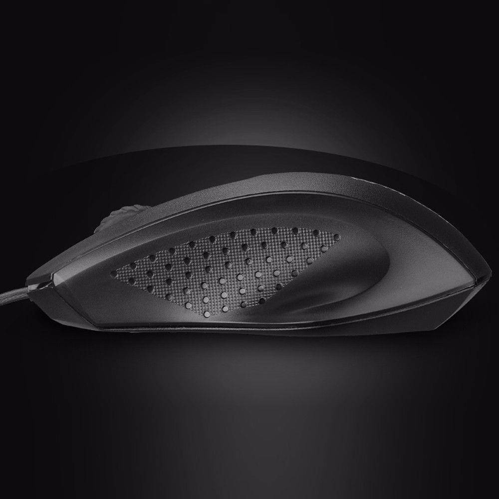 Slient 1600DPI 3 Buttons USB Wired Pro Gaming Mouse Mice For PC Laptop Computer