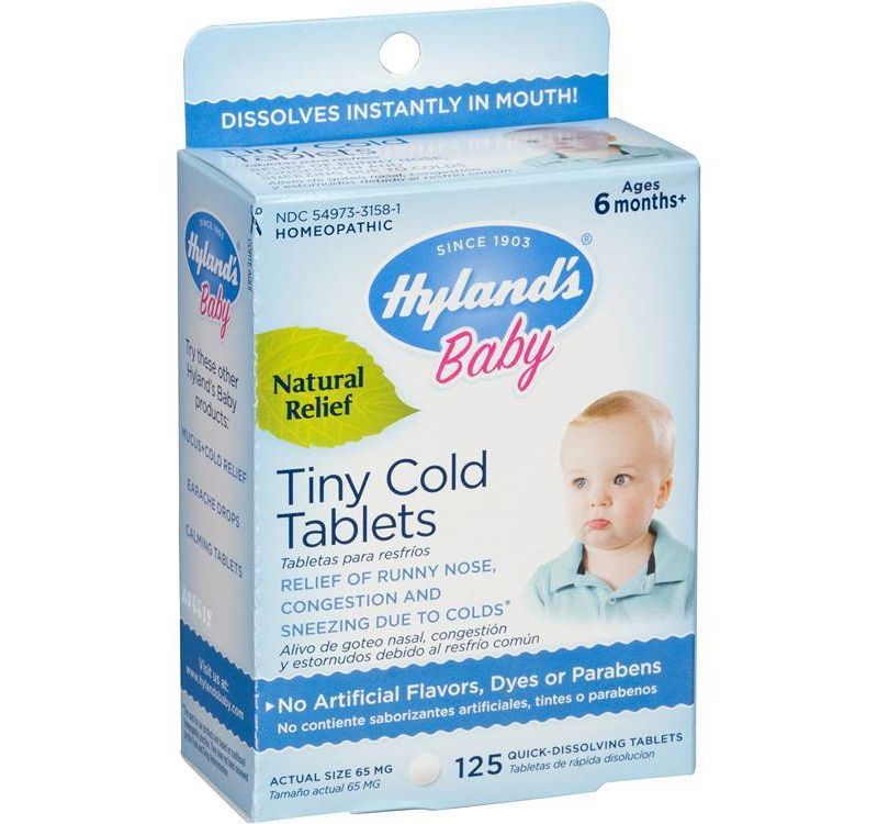 Hyland's Baby Tiny Dissolve Tablets - 125ct