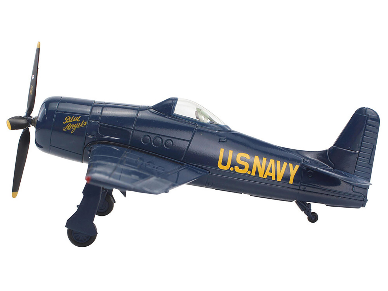 Grumman F6F-5 Hellcat Fighter Aircraft "Blue Angels #2" (1946) United States Navy "Air Power Series" 1/72 Diecast Model by Hobby Master