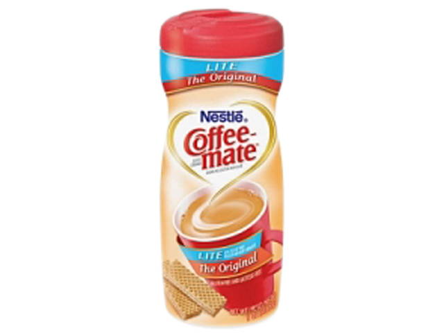 Coffee-mate 005000074185 11 oz. Canister Original Lite Powdered Creamer